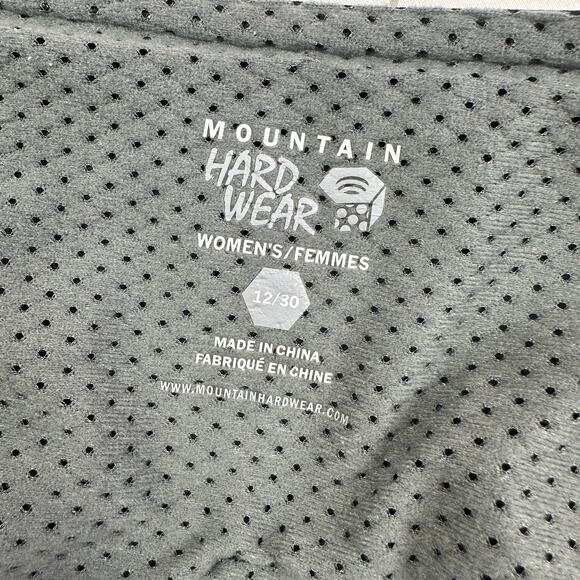 Mountain Hardwear Pants Womens 12 Black Convertible Nylon Hiking Gorpcore Camp - Picture 3 of 13